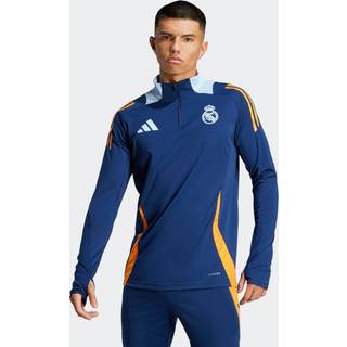 Real Madrid Tiro 24 Competition træningsoverdel - Team Navy Blue 2 / Crew Orange / Glow Blue - XL