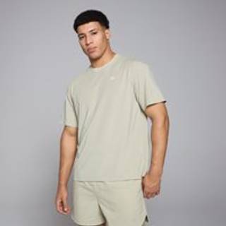 MP Tempo Graphic Oversized T-Shirt til mænd – Salt Grey - XS - Grå