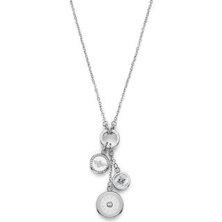 Olivia Burton Silver Multi Charm Necklace - 45cm