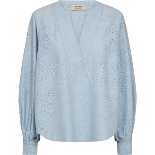 Mos Mosh Mmyen Sina Lace Blouse Bluser 169430 Skyway (M)