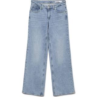 Vmvanessa Lav Talje Wide Leg Fit Jeans