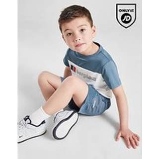 Berghaus Talus T-Shirt/Shorts Set Children, Blue - 5-6Y