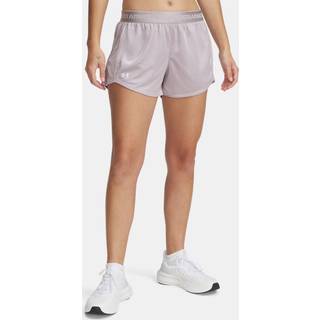 Under Armour Tech™ Play Up Shine Women's 3" Shorts Gray Dawn / White M