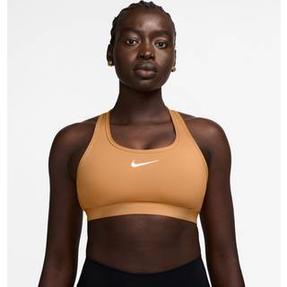 Nike Swoosh Medium Support-sports-bh med indlæg til kvinder - Orange - L
