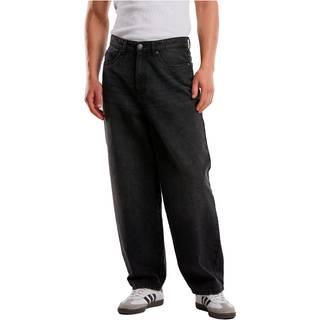 Urban Classics Tapered Heavy Ounce Baggy Jeans - 32 - black washed