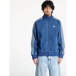 adidas Originals Adicolor Denim Firebird Track Top, Blue - XXL