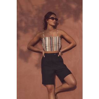 Next Linen Rich City Shorts38 R