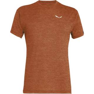 Salewa Puez Melange Dry S/S Tee T-shirt Herrer størrelse 50 farve brun