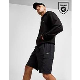 Lacoste Woven Cargo Shorts, Black - 4/M