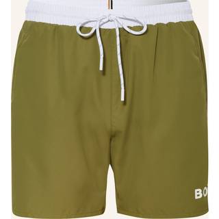 Hurtigtørrende badeshorts med kontrastdetaljer