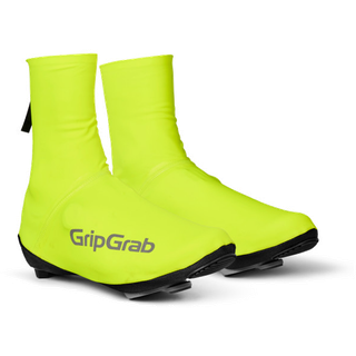 Gripgrab Pacr Waterproof Road Shoe Covers Yellow Hi-vis, XXL