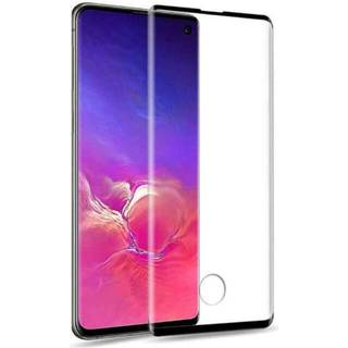 Galaxy Note 10 Plus 3D Curve HD Skærmbeskytter Carbon Fiber Temmered Glass