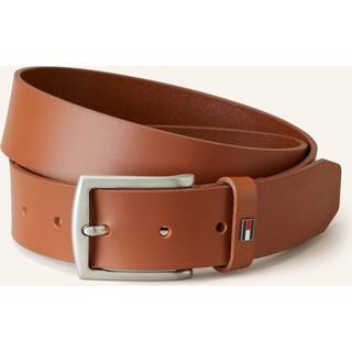 Denton Enamel Flag Leather Belt