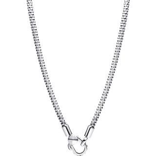 Pandora 393682C00 Damen-Halskette Silber Nieten