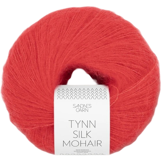 Tynd Silk Mohair garn fra Sandnes Garn - Poppy