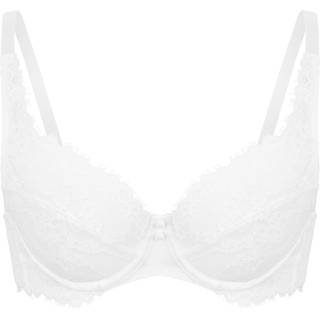 Hunkemöller Ikke-formstøbt bøjle-bh Daisy hvid - 75D