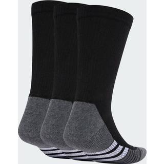 Performance CLIMACOOL Cushioned Crew sokker, 3 par - Black / White - 37-39
