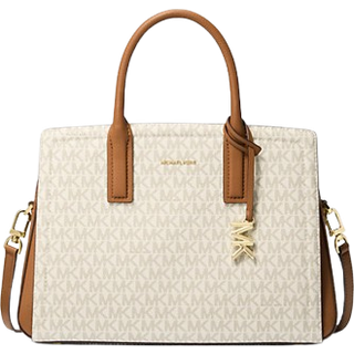 Michael Kors Laila Håndtaske elfenben/brun