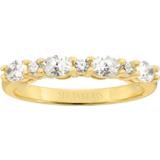 Ellera Ovale Ring, Gold Plated, 50