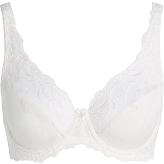 Hunkemöller Ikke-formstøbt bøjle-bh Diva hvid - 90F