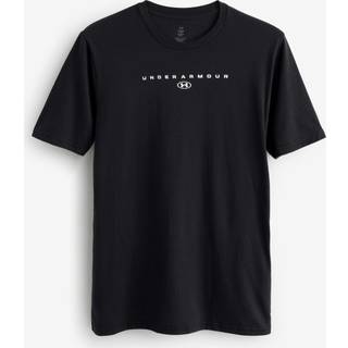 Under Armour Stacked Logo Men's Short Sleeve Black / White 3XL