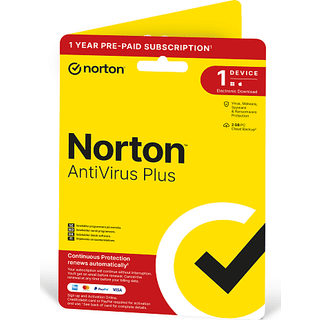 Norton antivirus 1-års abonnement (På lager i varehus)