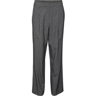 VERO MODA dame bukser VMOKAVA - Dark grey melange - 36