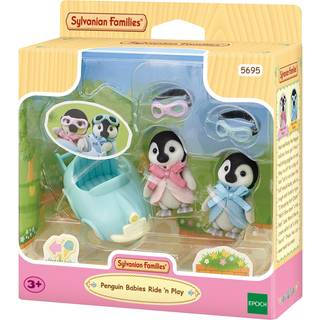 Sylvanian Families Figursæt Penguin Babies Ride ‘n Play