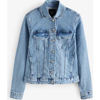 Next Mid Blue Fitted Denim Jacket