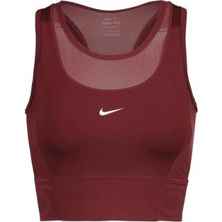 Kort Nike Pro Dri-FIT-tanktop til kvinder - rød - L (EU 44-46)