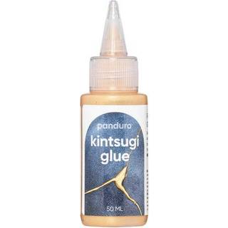 Kintsugi Glue 50 ml, guldfarvet kintsugi-lim til keramik og porcelæn