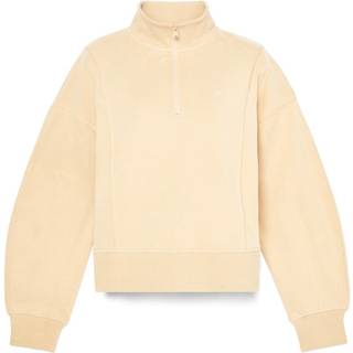 Timberland Women's Lush 1/4-Zip Sweatshirt Sweatere Damer størrelse S farve beige
