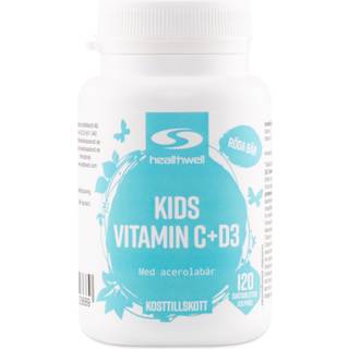 Kids Vitamin C+D3, 120 tyggetabl