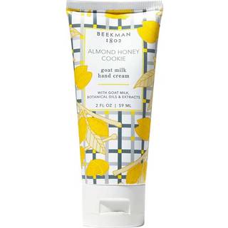 Beekman 1802 Mandel Honey Cookie Hand Cream - 2 Oz - Duftende - Neishes Hydrates & Repairs - Med gedemælksheasmør & glycerin - ikke -fedtet - ing