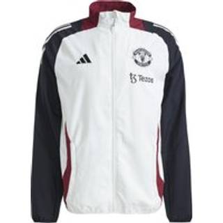 adidas Manchester United FC Presentation Jacket, White - XXXL
