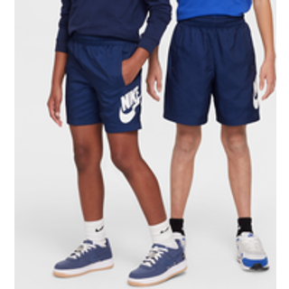 Vævede Nike Sportswear Club-shorts (15 cm) til større børn - blå - M