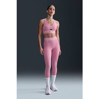 Højtaljede Nike Pro Sculpt-leggings i fuld længde til kvinder - Pink - XS (EU 32-34)