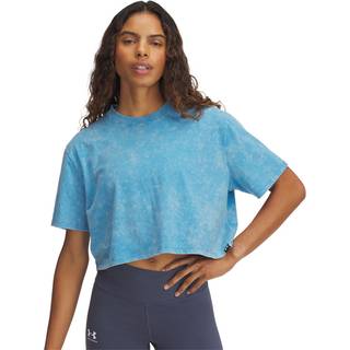 Under Armour Rival Wash Women's Short Sleeve Ether Blue / Black / Ether Blue XS