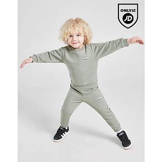 McKenzie Essential Oversized Crew Tracksuit Infant, Grå - 3-6M