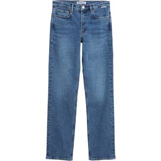 ARMEDANGELS Women's Carenaa Jeans Damer størrelse 34-36 - Length: 32'' farve blå