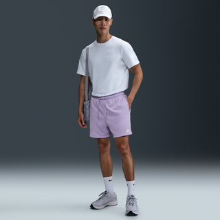 Nike Club Flow-shorts i french terry til mænd - lilla - 3XL