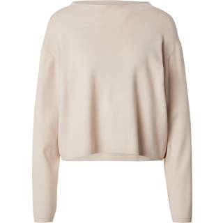 NÜMPH - NUCARMA CROP PULLOVER - Grey Morn - M - Lilla - Knit