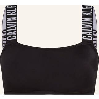 Bandeau Bikini Top - Intense Power - Black - S