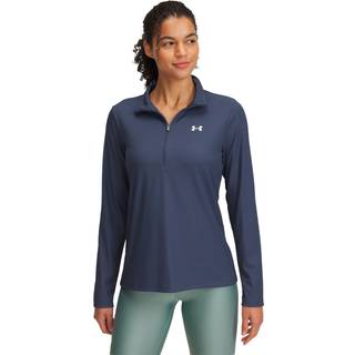 Under Armour Tech™ Rib Women's ½ Zip Downpour Gray / White L