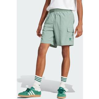 Trefoil Essentials Woven Cargo shorts - Silver Green - XS