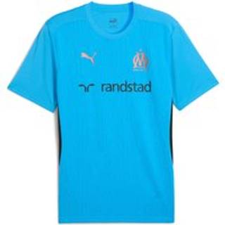 Puma Olympique de Marseille Training Jersey Youth, Blue, Size 15-16Y, Clothing - Copper - 15-16Y