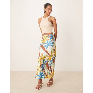 Never Fully Dressed Never Fully Dressed Cream Palm Dorris Skirt