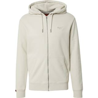 Superdry Superdry Nude Essential Logo Zip 100% Cotton Hoodie