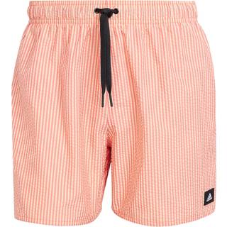 Stripey Classics Short Length badeshorts - Semi Lucid Red / Black - XS