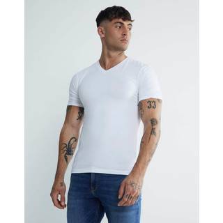 River Island River Island Blue Muscle Fit V-Neck T-Shirts 3 Pack